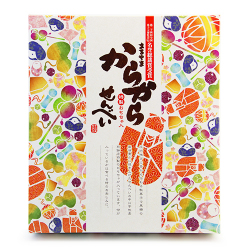 からからせんべい 12ヶ入（民芸おもちゃ入り）